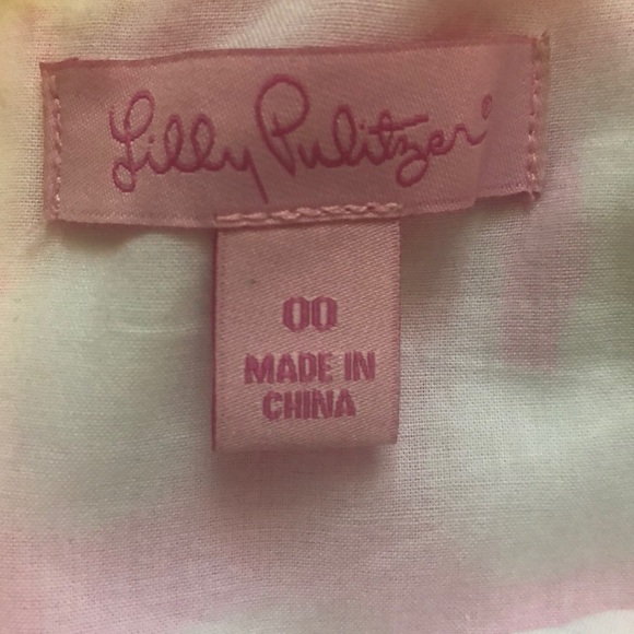 Lilly Pulitzer Pink Elephant Print Shift Dress - Picture 3 of 3